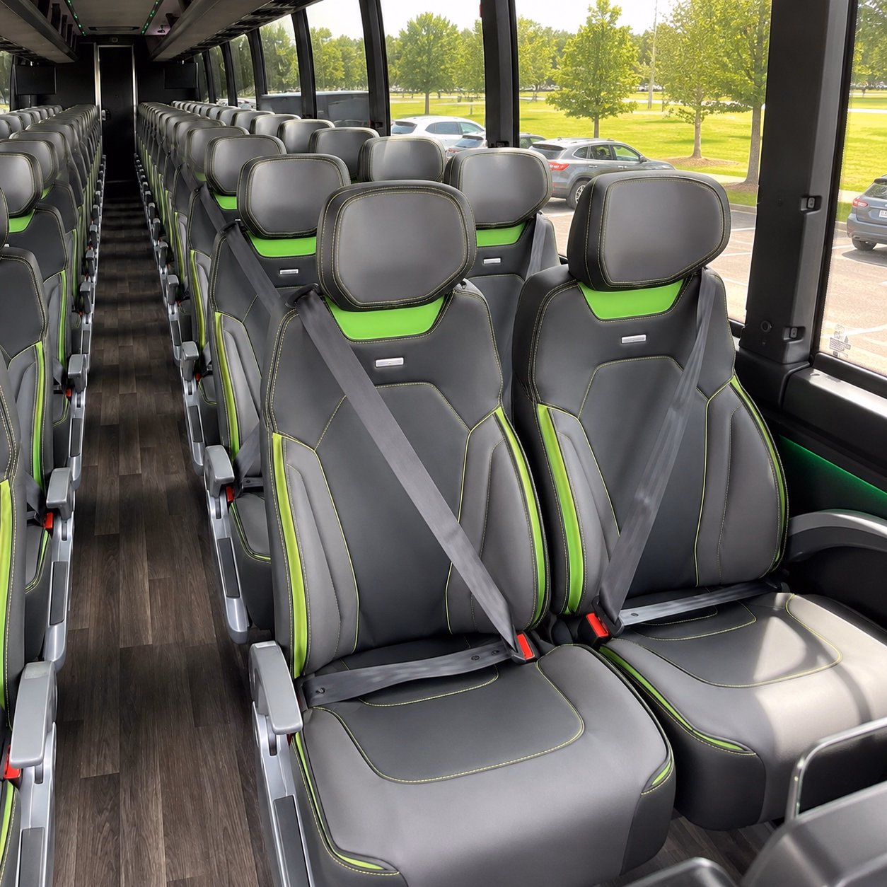 charter buses to charlotte douglas international airport clt