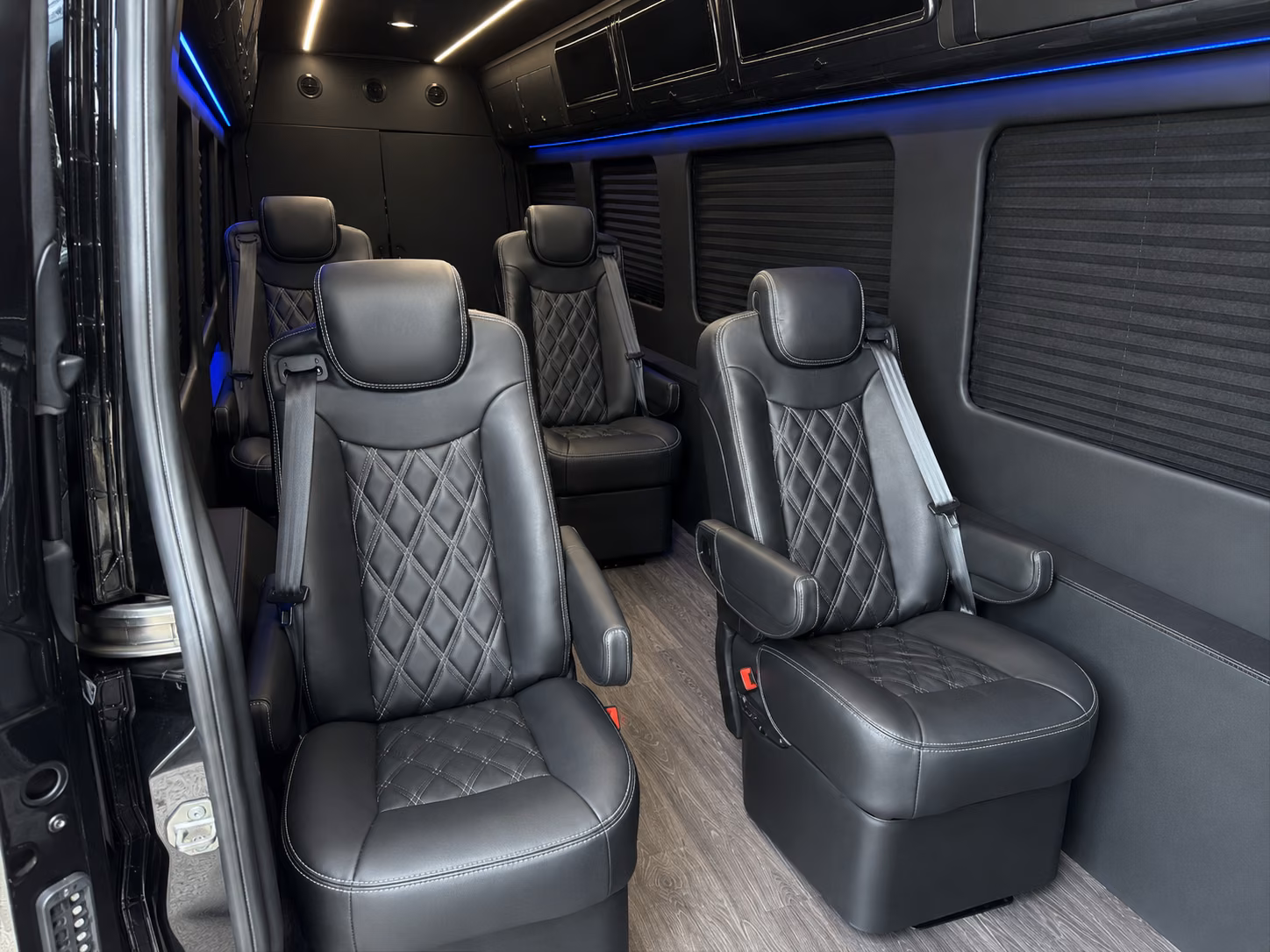 columbia corporate event transportation onboard seating