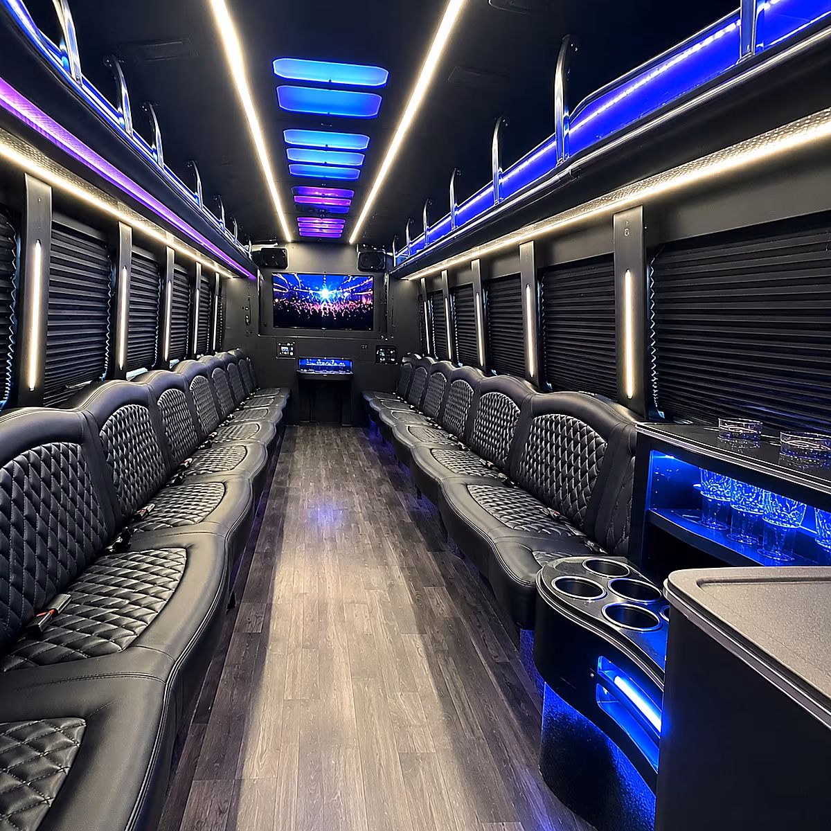 columbia party bus rentals inside