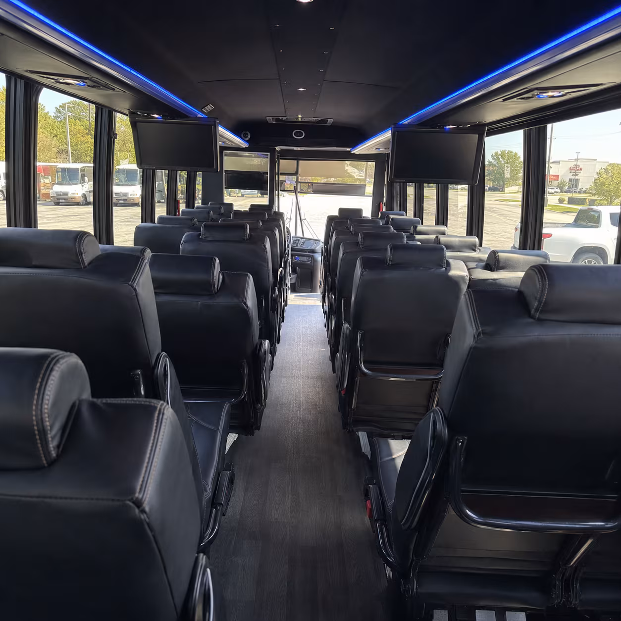 columbia private event transportation onboard seating