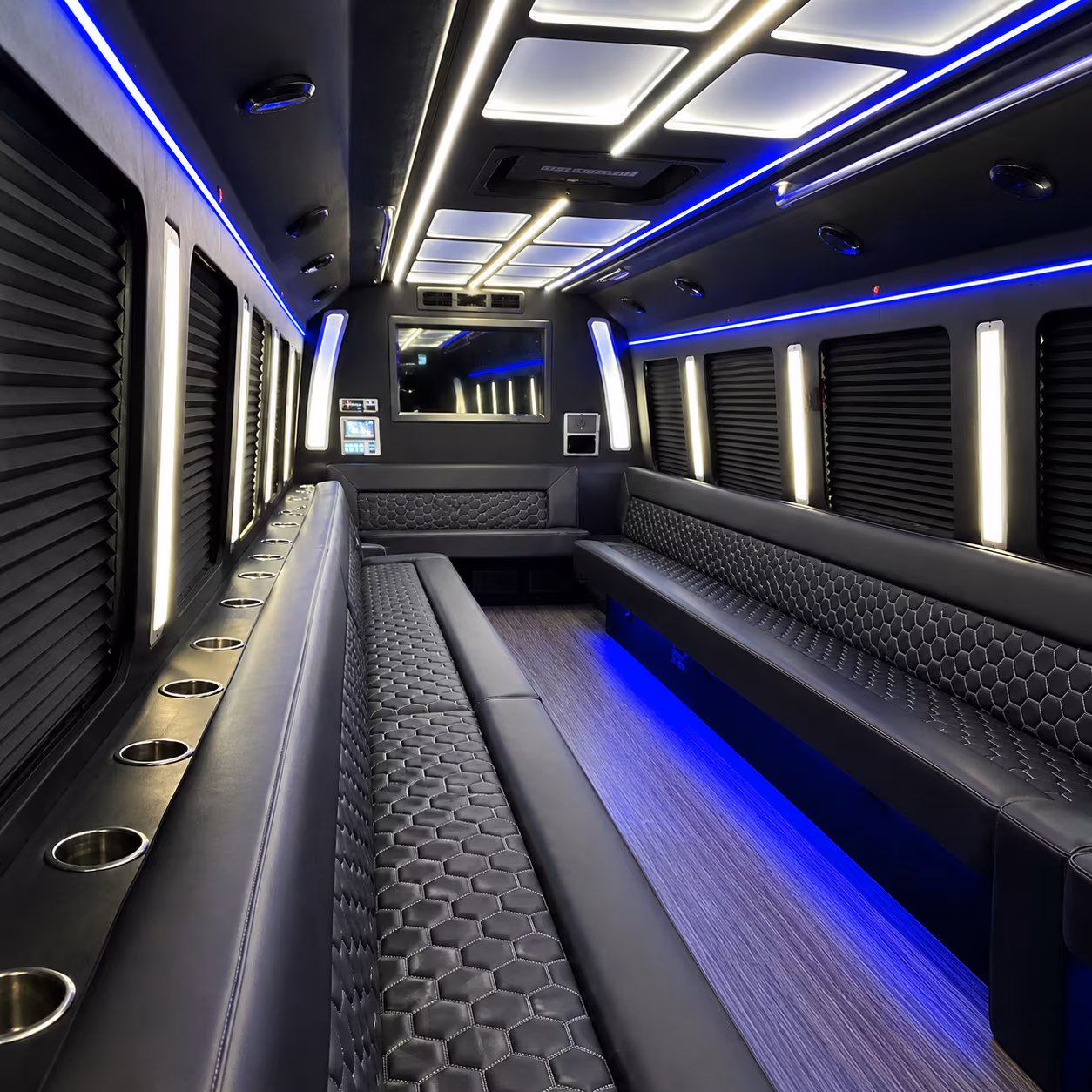 columbia sporting event party bus rental