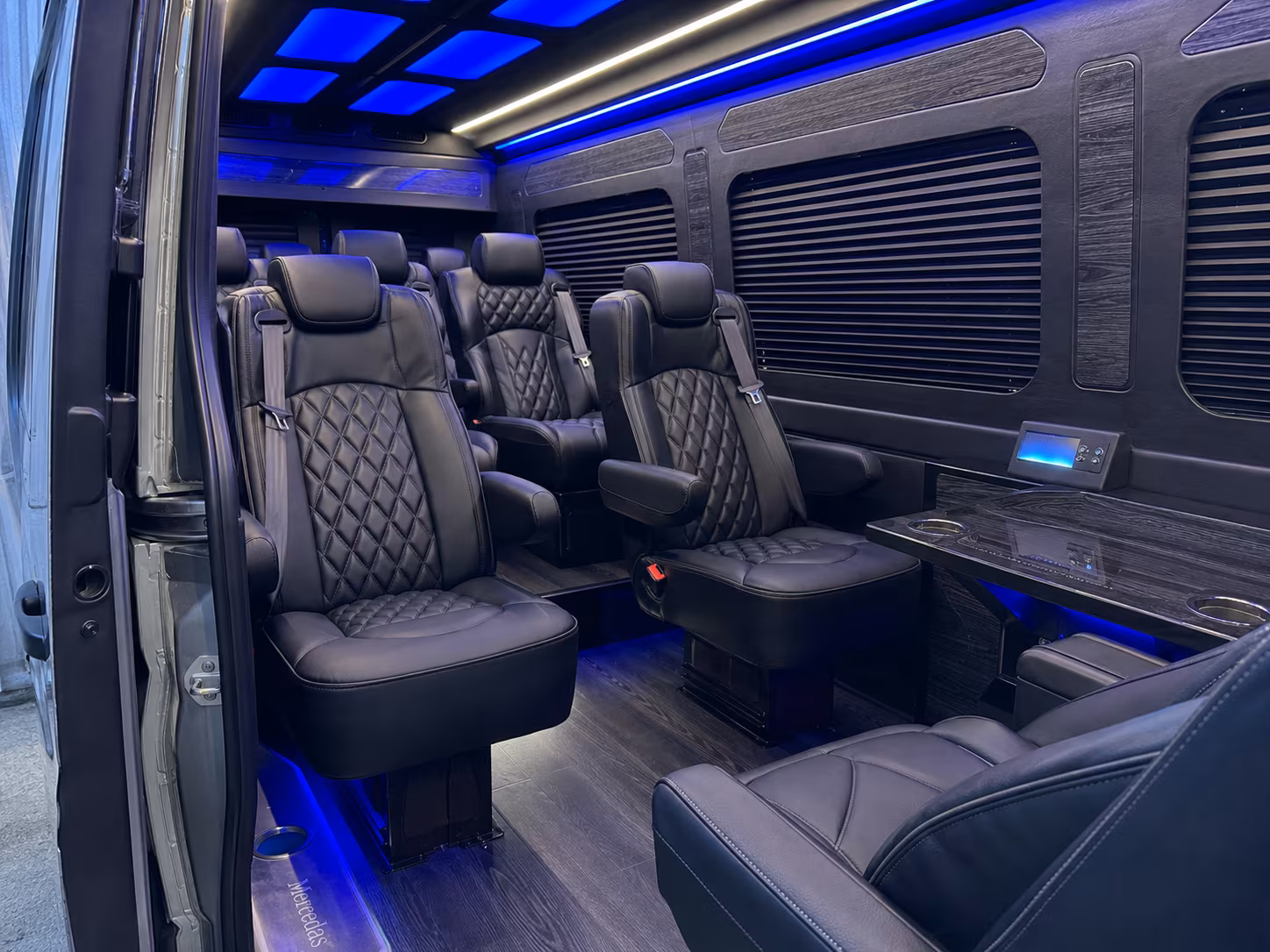 sprinter van transportation for groups and events across columbia